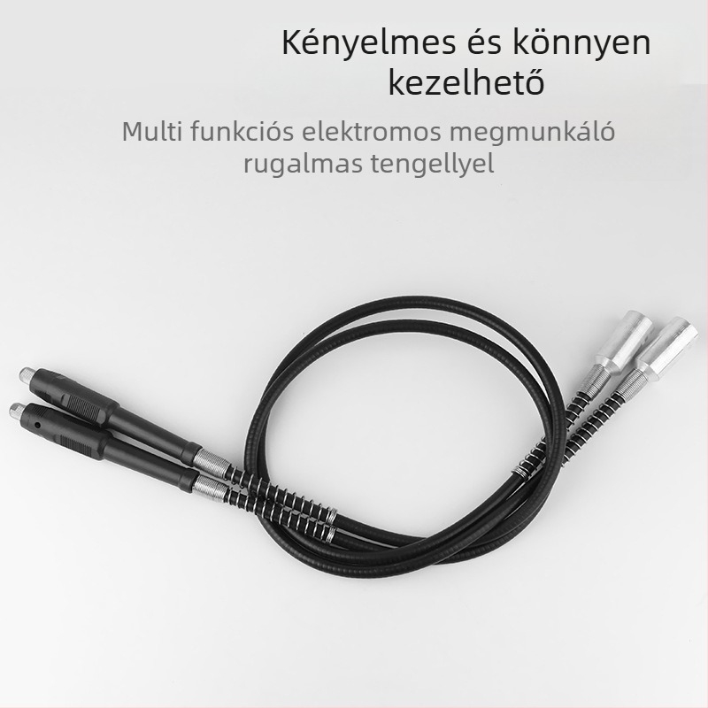 Elektromos csiszoló készlet: rugalmas tengely, kimeneti tengely, kulcs