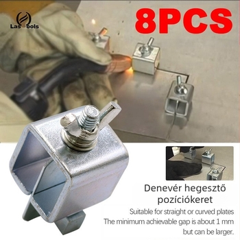 Elektromos hegesztő pillangó csipesz – 8 darabos készlet, króm-vanádium acélból, lemez igazítására, háztartási használatra