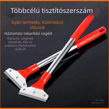 Többfunkciós tisztító kés falak és csempék tisztítására – Weite márka, modell Red 40 cleaning knife, alkalmazási terület: dekoráció