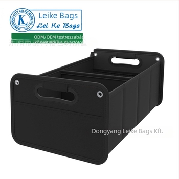 Összecsukható Oxford vászon autótároló doboz – 30–40 L, hordozható, porálló