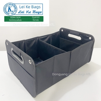 Összecsukható Oxford vászon autótároló doboz – 30–40 L, hordozható, porálló