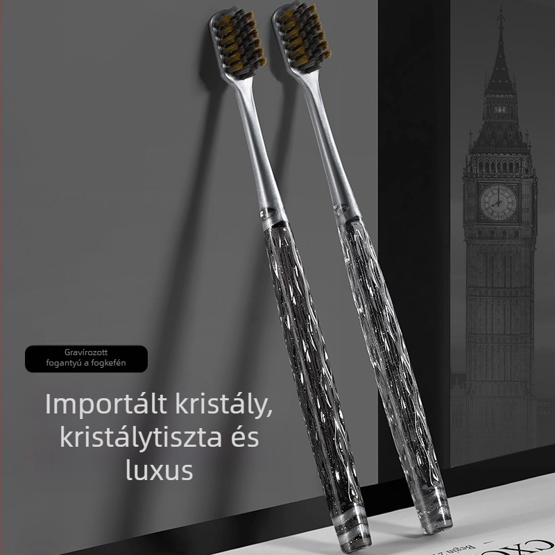 CXCKVAOIN fogkefe puha sörtékkel a fogíny védelméért, 6 darabos készlet, ajándék dobozban, modell CXCK-03, kézi