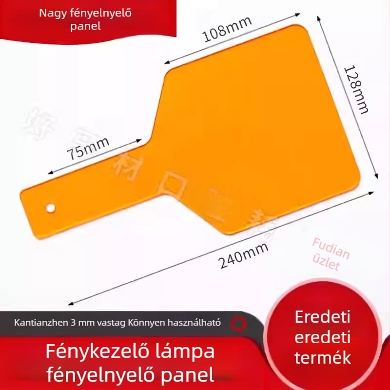 Fogászati szemvédő pajzs fénypolimerizáló készülékhez, felnőtt használatra