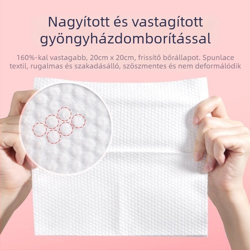 Arc tisztító kendők; Famous beauty márka; 100% pamut anyag; gyártási folyamat: Egyéb.