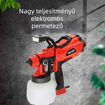AKX Split Elektromos Spraypisztoly — Otthoni Használatra, Magas Nyomású Atomizálás, Bútorokhoz, Falakhoz és Kerítésekhez