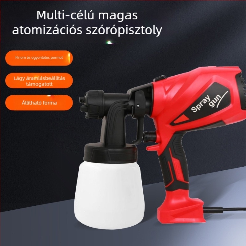 AKX Split Elektromos Spraypisztoly — Otthoni Használatra, Magas Nyomású Atomizálás, Bútorokhoz, Falakhoz és Kerítésekhez