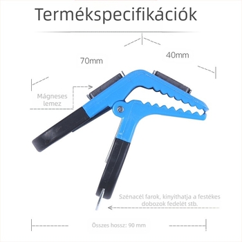Mágneses kétoldalas műanyag ecsetklipsz, modell SH82001, építőipari és dekoratív festéshez