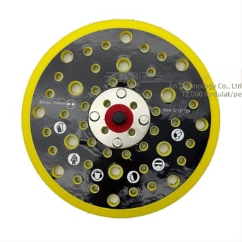 Porózus pneumatikus polírozó korong, Márka: Más, PU + nylon hook-and-loop rögzítés, Csiszolóanyag: nylon, Keménység: közepes, kompatibilis MIRKA hátlapokkal