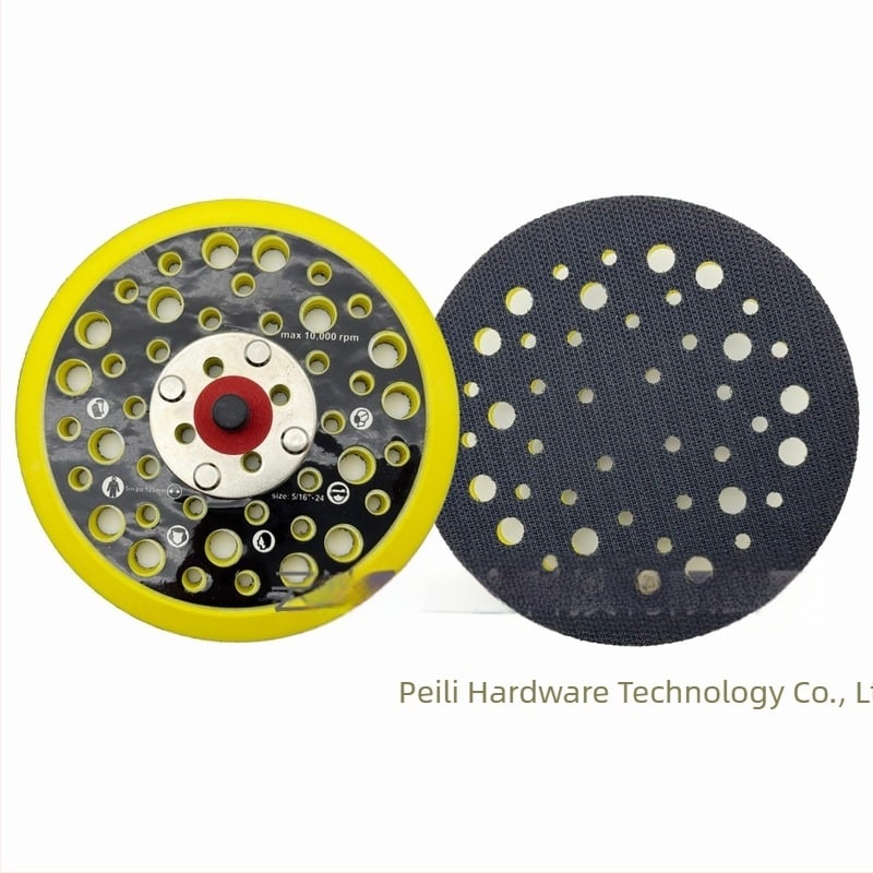 Porózus pneumatikus polírozó korong, Márka: Más, PU + nylon hook-and-loop rögzítés, Csiszolóanyag: nylon, Keménység: közepes, kompatibilis MIRKA hátlapokkal