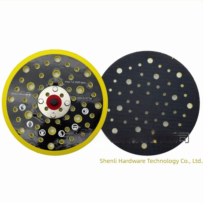 Porózus pneumatikus polírozó korong, Márka: Más, PU + nylon hook-and-loop rögzítés, Csiszolóanyag: nylon, Keménység: közepes, kompatibilis MIRKA hátlapokkal