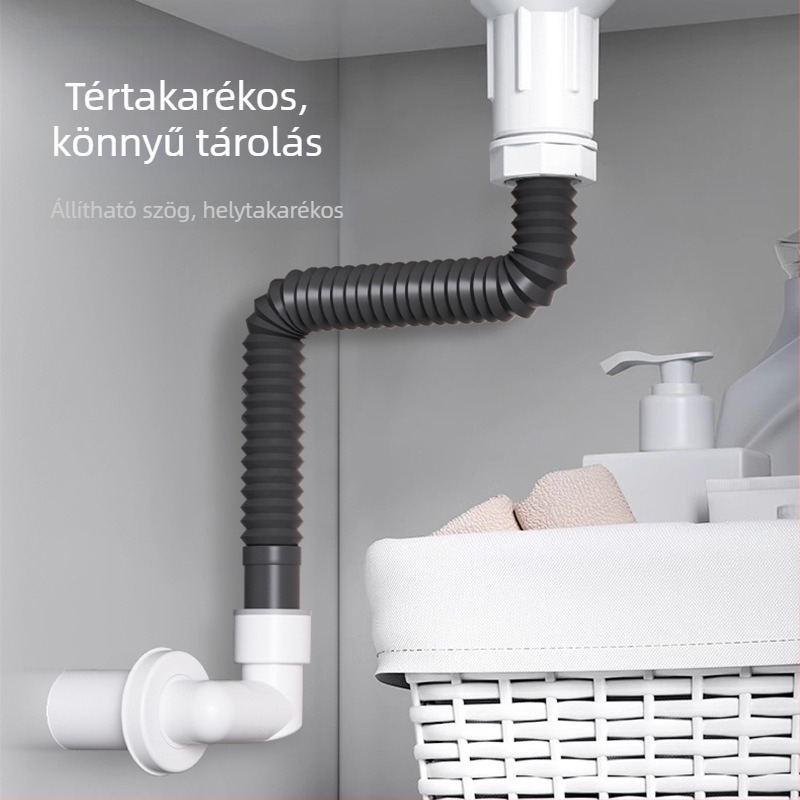 Csatornaszag elleni záró dugó - ABS, LH wall-row deodorant plug modell, húzó típus, modern minimalista dizájn