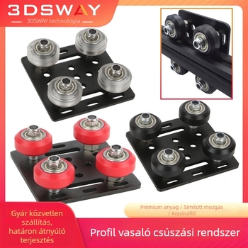 Profil görgőkhöz gantry lemez — 3DSWAY