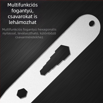 Dróttekerő és összefogó eszköz - galvanizált acél, polírozott felület, súly 0,5, márka Prepared