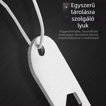 Dróttekerő és összefogó eszköz - galvanizált acél, polírozott felület, súly 0,5, márka Prepared