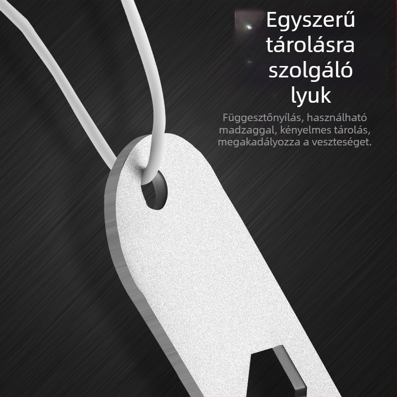 Dróttekerő és összefogó eszköz - galvanizált acél, polírozott felület, súly 0,5, márka Prepared