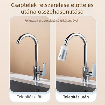Konyhai mosogató csaptele kihúzható kimenettel, modell CLDD2YS, anyag rozsdamentes acél + ABS, egykaros vezérlés, névleges nyomás 10, üzemi hőmérséklet 85°C