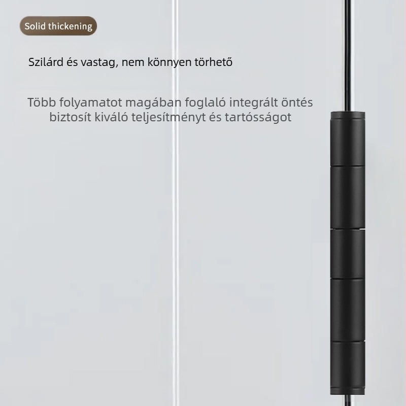 Rozsdamentes acél ajtózsanér, modell 3535, kefés felület, modern minimális stílus