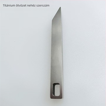 Hordozható nehéz crowbar – multifunkcionális EDC eszköz nyaklánc medál titánötvözetből