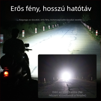 LED első fényszóró elektromos járművekhez, vas lámpaernyő, 12V, 21/33/42W, Mojiosaurus 007