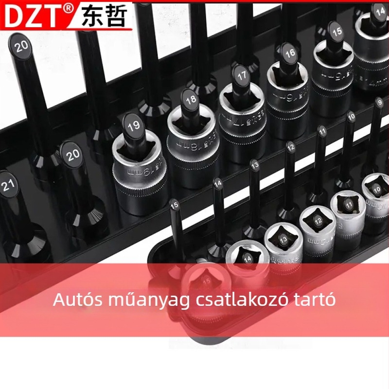 Műanyag mandzsettátartó készlet, 6/8 darabos, többfunkciós tartó mechanikai karbantartáshoz, autójavításhoz és háztartási használatra