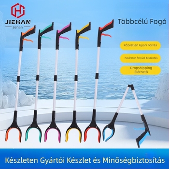 Jie Han összecsukható szemetesfogó, alumínium ötvözet, testreszabható, 60 darabos csomag