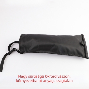 Autós szemetes, vízálló, összecsukható, a hátsó ülés támlájára akasztható, fogantyúval, Oxford anyagból