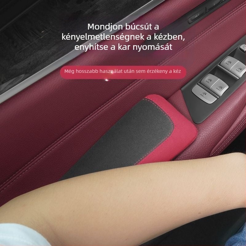 Sofőr ajtó könyöktámasz és láb párna – bal és jobb oldalhoz, testreszabható, magáncímke elérhető