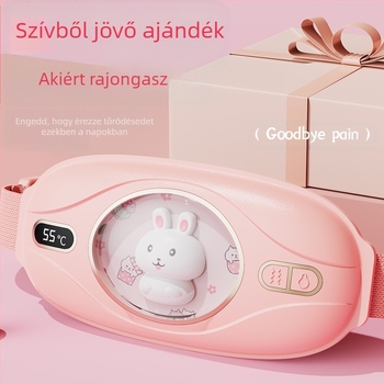 A10 Tölthető kézi derék masszírozó 5-szintű melegkompresszióval