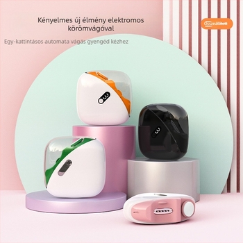 Wochuan Köröm polírozó – műanyag, elektromos körömreszelő, modell Nail polisher, tömeg 300 g, tartalmazza: készülék, használati útmutató, adatkábel