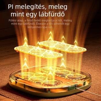 Lábmelegítő masszírozó - USB tápellátás, 5V/5W, mechanikus működés, univerzális használat