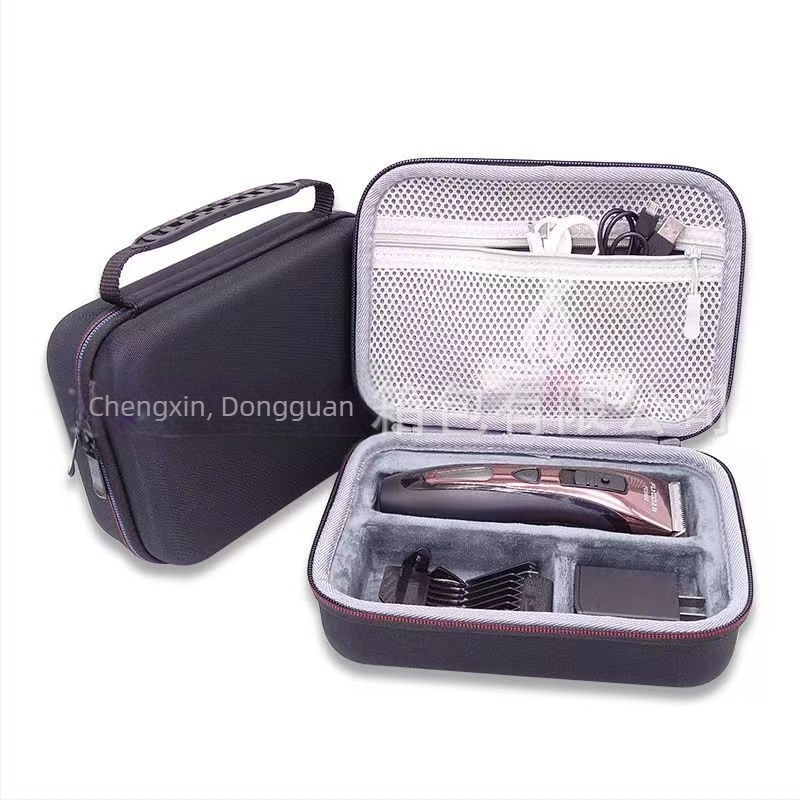 Hajvágó tároló táska Braun 3020/3060/3080 és Feipu MG3750/MG7750 számára (EVA, kompatibil a borotvával, 0,2 kg, OPP zacskó)