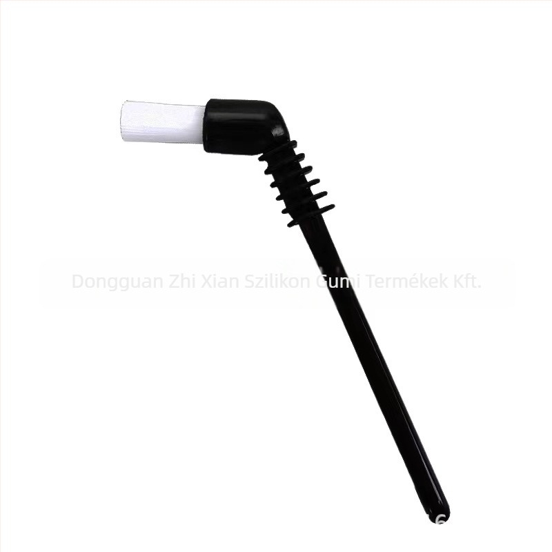 Kávéfőző tisztító ecset, puha sörtéjű műanyag fej, dupla fej, a főzőfej és az őrlő tisztítására