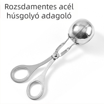 304 rozsdamentes acél húsgolyó készítő és forma, sült halgolyókhoz