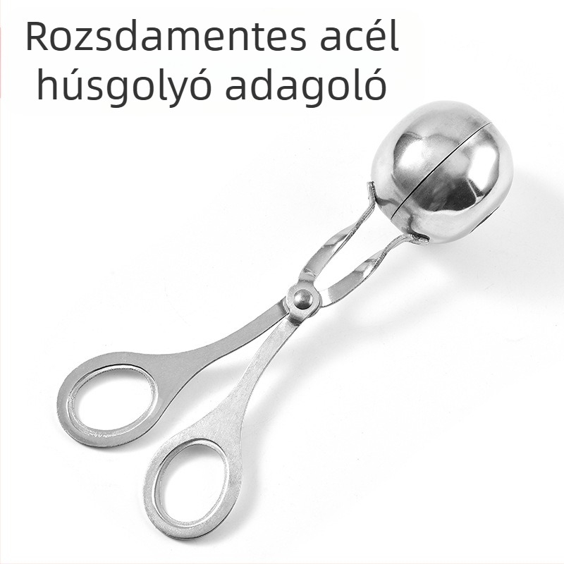 304 rozsdamentes acél húsgolyó készítő és forma, sült halgolyókhoz