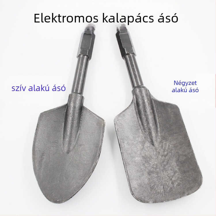 Elektromos kalapács, nagy lapát betonhoz, földhöz és kőhöz, ipari minőség, Stone Chisel sorozat
