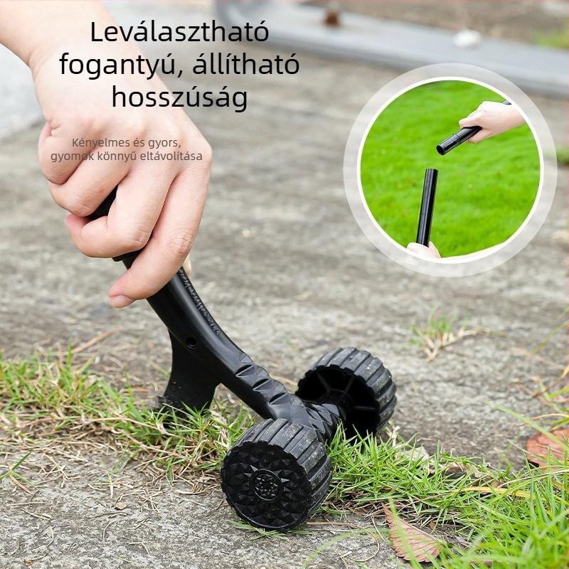 DIY 3 részes kerti eszköz – talaj fellazítása és gyomok kiszedése, ergonikus, nem kell görnyedni