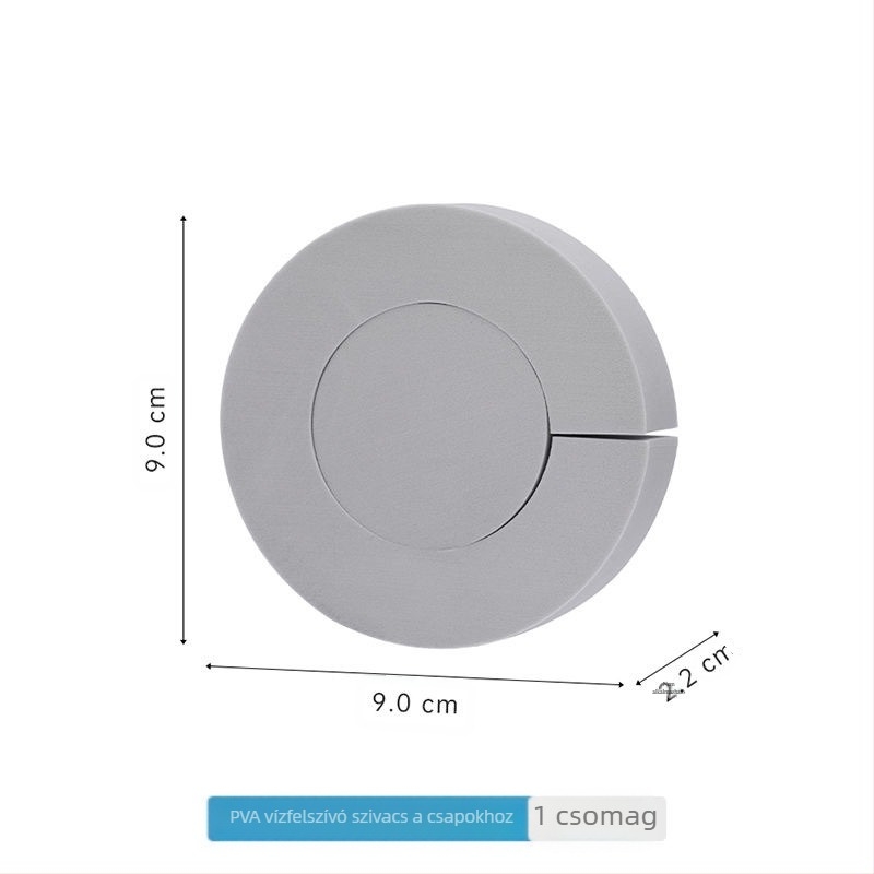 Nicholson PVA szivacs csap tisztítására – kerek, vízálló, nedvszívó, 15 g