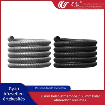 Wanchuang porszívócső csatlakozók, menetes cső, 50 mm belső átmérő