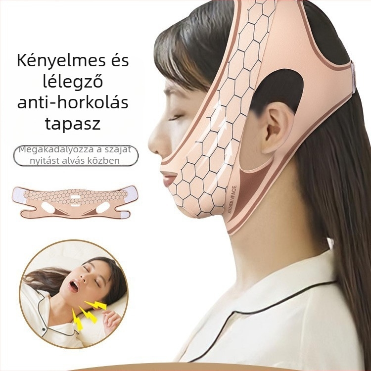 Szájüregi légzéskorrekciós öv, Lycra anyag, minimalist stílus, Bright márka