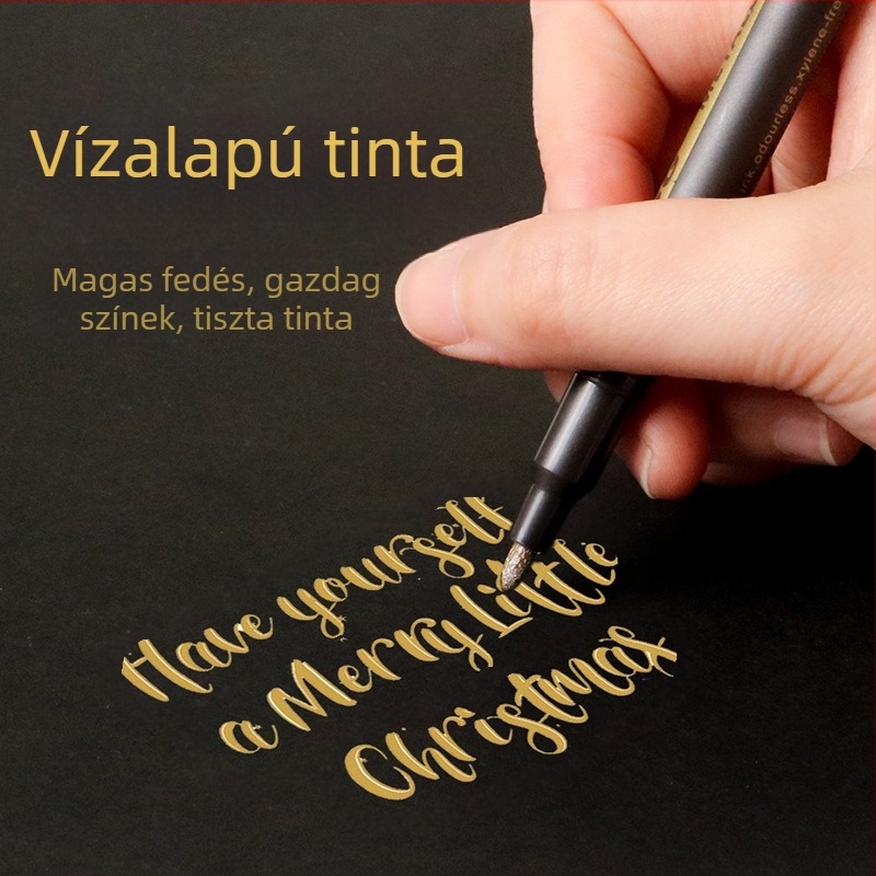 New Simple gyerekeknek szóló akril marker toll – fedhető, vízálló, puha hegye, DIY graffiti és kézi rajzokhoz