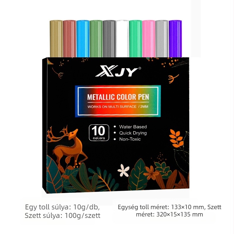 New Simple gyerekeknek szóló akril marker toll – fedhető, vízálló, puha hegye, DIY graffiti és kézi rajzokhoz