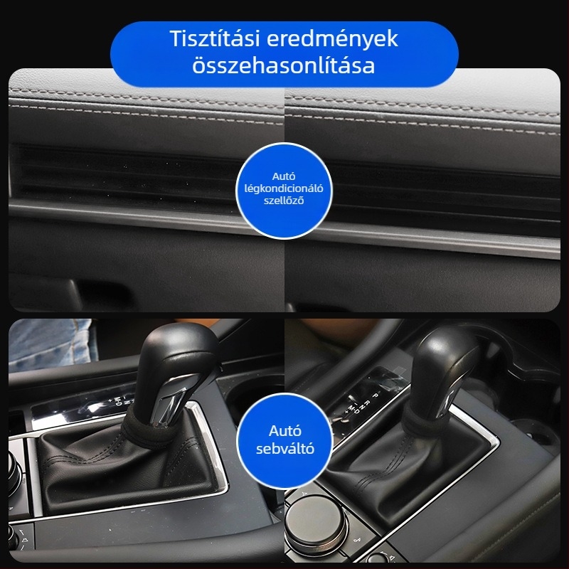 Autó légkivezető tisztító ecset — McLallen, mérnöki műanyag, puha sörtéjű, modell Air outlet brush