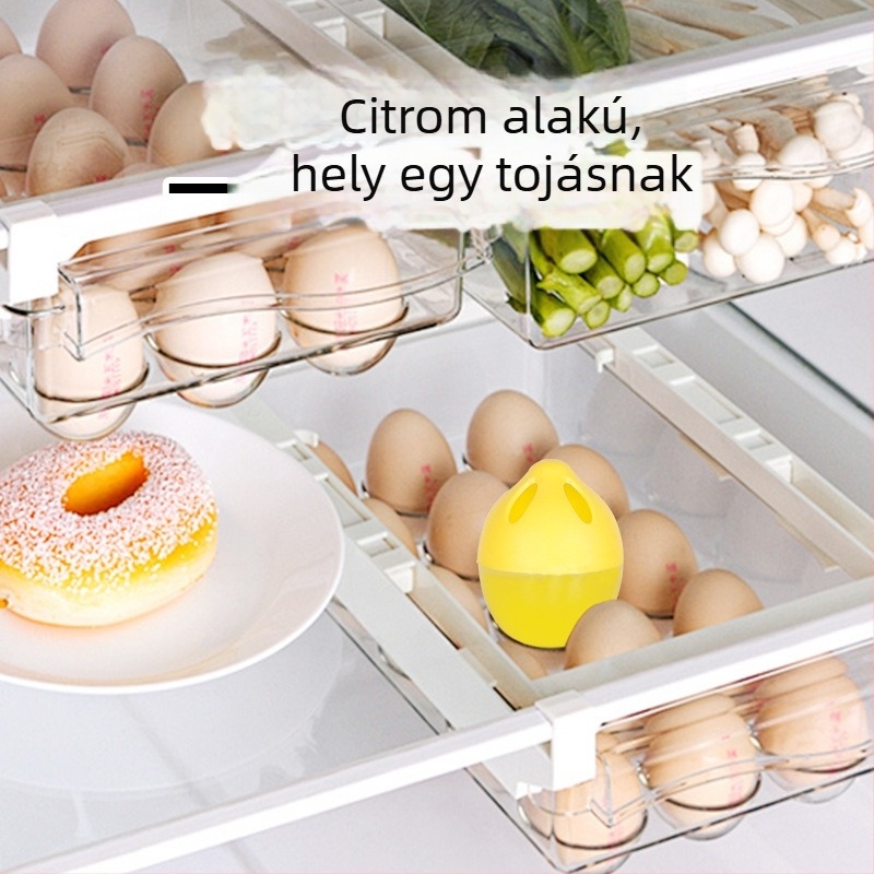 Hűtőszekrény illatosító – tojás alakú, friss illatú, nettó tartalom 50, dobozban 100 darab.