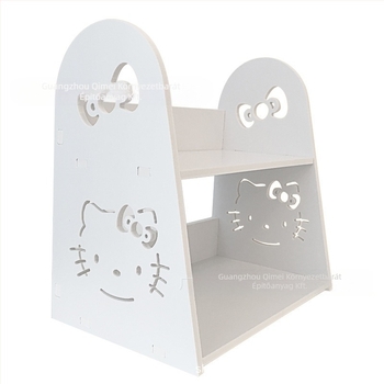 Asztali sminktároló két szinttel — többfunkciós, hordozható, nedvességálló, asztali telepítés