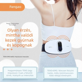 Derék- és hasmasszírozó PG-2645L lumbális trakcióval, USB tápegység, számítógépes típusú vezérlés, 4 masszázsfej, Climbing