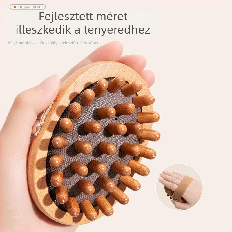 Fából készült masszázs pálca, családi stílus, 100 g, A888