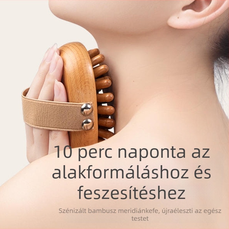 Fából készült masszázs pálca, családi stílus, 100 g, A888