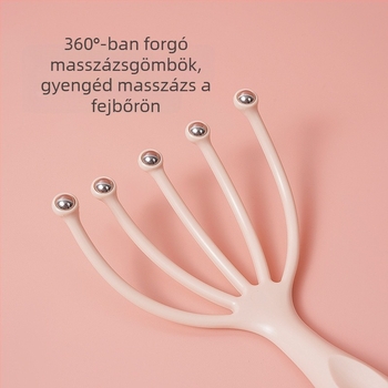 Ououxun fejmasszírozó öt-karos golyódesign, 500 darabos csomagolás, egészségügyi masszázs és sakk-kártya szórakozásra