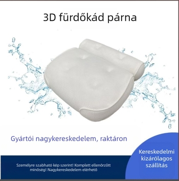 Fürdőszobai párna poliészterből, egyszínű mintázat, súly 300-400 g, töltet poliészter rost