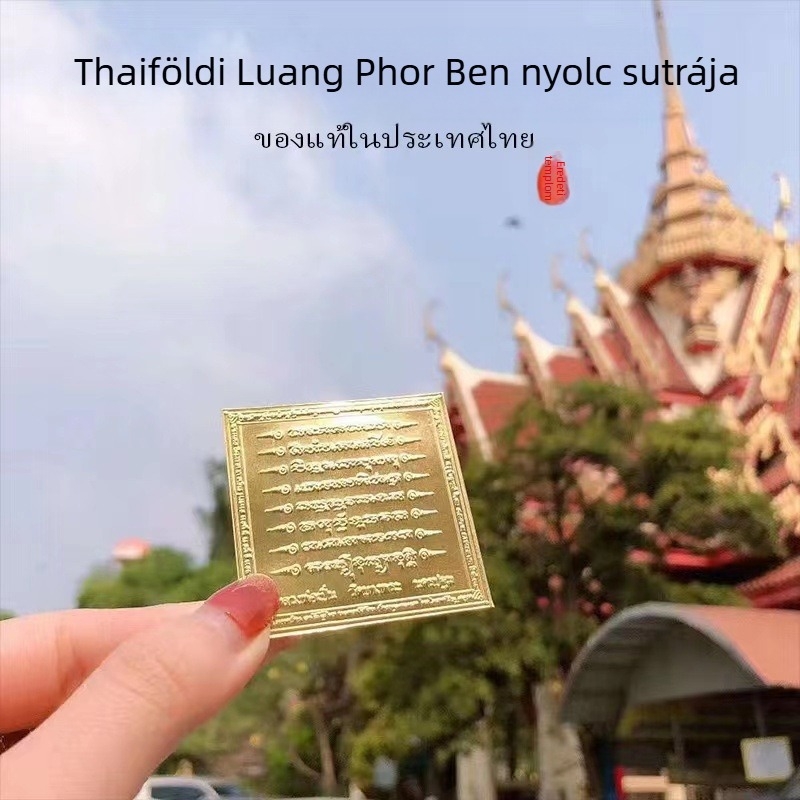 Réz Buddha medál – fém ékszer, amulett